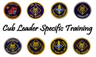 Graphic for Cub Leader postion specific training