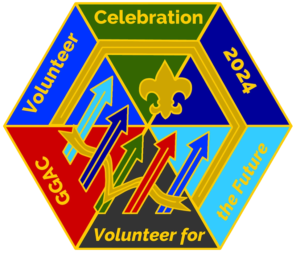 Volunteer celebration logo for 2024